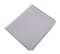 FRCOLOR Pulire Il Panno pezza per Pulire Panno per lucidare Panno Polacco d'Argento Stoffa Stracci Panni lucidanti per gioielleria Panno lucidante Riutilizzabile l'animale Domestico Grigio