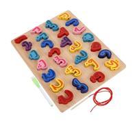 FRCOLOR Puzzle Legno con Arabe Educativo Doppio Lato con per Apprendimento e Familiarizzazione con La Lingua Araba