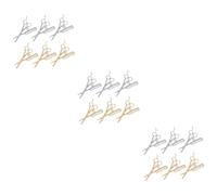 FRCOLOR Pz distintivo del barbiere spilla pettine forbici spilla da barbiere hair charms hair jewelry headband pettini decorazioni per abbigliamento da barbiere spilla da parrucchiere