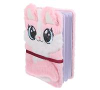 FRCOLOR Quaderno Peluche A5 Copertina Soffice a Forma di Volpe, Diario Carino per Studenti e Viaggiatori, Blocco Note per Appunti e Pianificazione Quotidiana