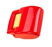 FRCOLOR Raccoglitore Feci Cane Pratico e Portatile Con Manico Corto Paletta Per Escrementi Plastica Resistente Design Ergonomico Per Uso Esterno e Sacchetto Incluso Rosso