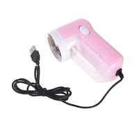 FRCOLOR Rasoio Elettrico per Tessuti Rosa Dispositivo Portatile per Rimozione e USB Ricaricabile per e Abbigliamento Facile Usare e Leggero