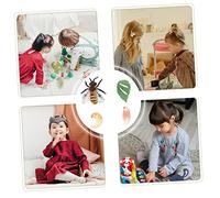 FRCOLOR Realistico in Plastica Ecologica Cognitivo per Apprendimento del Ciclo delle Api Decorazione e Didattica