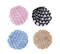 FRCOLOR Retine Per Per Chignon E Chignon Da Danza Retina Elastica Per E Parrucche Rete Per Donne Supporto Per Chignon Da Danza Retine Elastiche Per