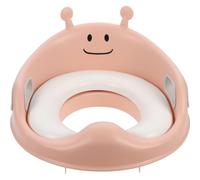 FRCOLOR Riduttore Wc per Maniglie Ergonomiche Cuscino Morbido in PVC Seggiolino Educativo per Vasino Adatto a Sedili Standard Supporto Schienale per Bagno Infantile