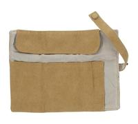 FRCOLOR Rotolo Da Viaggio in Tela Porta Orologi 5 Scomparti, Custodia Morbida Pieghevole Antigraffio, Organizzatore Portatile Per Orologi Protezione Da Polvere e Urti, Accessorio Essenziale Per Viaggi