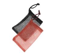 FRCOLOR Sacchetti Per Sapone Solido in Nylon a Rete Per Schiuma, Set Da 2 Pezzi (caffè Nero), Sacchetti Esfolianti Multifunzione Portatili Per Bagno, Viso, Mani e Corpo