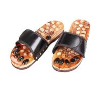 FRCOLOR Scarpe da massaggio agopunto, pantofole, shiatsu-Relax, scarpe da massaggio agopunto, sandali per o, agopressione, massaggiatore ai piedi, slipper agata pietra agata