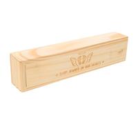 FRCOLOR Scatola per Annuncio a Sorpresa di Gravidanza in Legno Resistente, Memoria Compatta per Test di Gravidanza, Idea Regalo Emozionale per Papà, Marito e Nonni