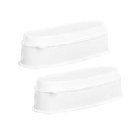 FRCOLOR Scatola Per Immersione Unghie Francese 2 Pezzi Contenitore Per Nail Art Per Manicure Fai Da Te Professionale Uso Casa e Salone