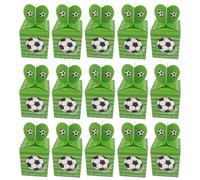 FRCOLOR Scatole Porta Confetti Piccole e Creative 50 Pezzi Tema Calcio in Carta Scatole Regalo Calcio per Feste Compleanno e Shower per Dolci e Bomboniere