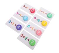 FRCOLOR Schede Flash Aritmetiche Carte Educative per Addizione e Sottrazione Gioco Didattico Interattivo per Prescolare Aiuto Apprendimento Matematica per Sviluppo Cognitivo