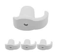 FRCOLOR Scivoli Antiscivolo per Deambulatori 28 Mm 4 Pezzi, Copripiedini Ammortizzanti Resistenti per Walker Anziani, Accessori Pratici per Deambulatori Interni ed Esterni