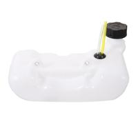 FRCOLOR Serbatoio per Decespugliatore, Serbatoio Carburante in Plastica Bianco, Versione 40-5 2 Tempi, a Tenuta Stagna, per Tagliaerba e Falciatrice a Scoppio
