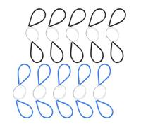 FRCOLOR Set 10 Pezzi Taglierina per Argilla da Scultura con Filo in Acciaio Inox, Strumento per Scolpire Ceramica Portatile, Adatto per Artisti e Laboratori di Modellazione Argilla