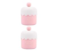 FRCOLOR Set 2 Pezzi Flaconi Schiumogeni Portatili Rosa, Produttori di Schiuma Detergente Viso in Plastica Durevole, Accessori per Pulizia Viso e Corpo in Viaggio Stile Stile Casuale