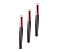 FRCOLOR Set 3 Pennelli Trucco Multifunzionali per Labbra e Correttore Pennello Sfumino per Ombretto e Lucidalabbra Materiale Sicuro e Resistente per Uso Professionale e Quotidiano