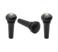 FRCOLOR Set 3 Pezzi per Coda Violino in Ebano 2 Viti Occhio e 1, Ricambi per Violino per Musicisti e Fai da Te, Accessori per Strumenti Musicali Neri di Alta Affidabilità