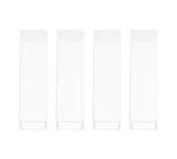 FRCOLOR Set 4 Cuvette di Vetro Ottico da 10 Mm per Laboratorio, Cuvette Standard per Spettrofotometro e Analisi Spettrale, Cuvetta da Campioni Lettura Accurata per Uso Scientifico