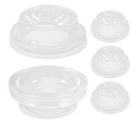 FRCOLOR Set 4 Pezzi Coppette per Tiralatte in Silicone Piccolo e Leggero, Parti del Tiralatte Compatibili Pompe a Vuoto Manuali ed Elettriche, Forniture per L’allattamento al Seno