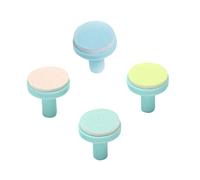 FRCOLOR Set 4 Pezzi Pastiglie di Ricambio per Lima Unghie Ragazzo Ragazza in Plastica, Facile da Sostituire, Protegge le Mani Delicate dei Ragazzo Ragazza