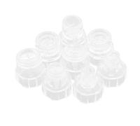 FRCOLOR Set 8pezzi Accessori per Macchina Pulizia Viso Testina di Ricambio in Plastico Pratica e Facile da Conservare per Trattamenti Viso Ossigeno e Piccole Bolle
