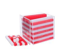 FRCOLOR Set Blocchi Didattici in Plastica per Cubi di Conteggio del Valore Posizionale Strumenti Matematici per Asilo e Apprendimento della Capacità di Volume Supporto Educativo per