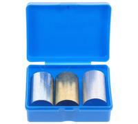 FRCOLOR Set da 3 Cilindri di Densità in Alluminio per Insegnamento Scolastico, Strumento Sperimentale Portatile per Fisica, Didattica di Massa e Volume, Kit per Laboratori di Scienze