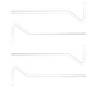 FRCOLOR Set da 4 Aste di Diffusione in Vetro 6mm per Laboratorio, Spalmatore di Piastre Cellulari Riutilizzabile per Colture e Analisi Scientifiche