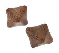 FRCOLOR Set di 2 Esercizi per Le con Massaggio a Spillo Yoga in Legno Naturale per La Terapia dei Punti di Agopuntura Strumento per Il Fitness degli Anziani