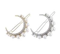 FRCOLOR Set Di 2 Fermagli Per A Forma Di Gioielli Per Leggeri Con Strass Bobby Per Familiari E Amici