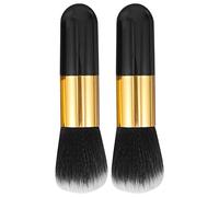 FRCOLOR Set Di 2 Pennelli Per Il Trucco Fondotinta E Pennello Morbidi E Resistenti Anti-pelucchi Per Donne Ragazze E Signore