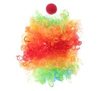 FRCOLOR Set Di Costumi Di Halloween Per Donne Costume Da Clown Per Costume Da Clown Per Ragazze Parrucche Pazze Per Donne Accessori Per Da Clown Di Halloween Parrucche Per