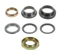 FRCOLOR Set di Cuscinetti Sterzo Forcella Anteriore per Scooter Kit Cuscinetto del Collo della Forcella in Ferro Resistente per Ricambi Scooter per Uso Outdoor