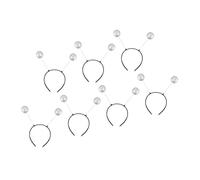 FRCOLOR Set Di Decorazioni Per 7 Cerchietti Per Color Argento Di Unique And Fun Hair Accessories Per Ragazze
