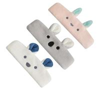 FRCOLOR Set Di Fasce Per Da Spa - Confezione Da 3 Fasce Per Per La Pulizia Del Viso Con Materiale Elastico E Morbido