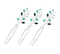 FRCOLOR Set Di Forcine Per Da Sposa A Forma Di U Forcine Con Strass Per Matrimonio Accessori Per Da Donna Perfette Per Chignon Ricci