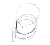 FRCOLOR Set in Filo D'acciaio per Violino 1/2 e Facile Installazione Accordatura Precisa di 4 Corde di Ricambio per Principianti e Professionisti Durante le Esibizioni