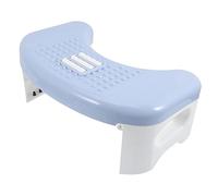 FRCOLOR Sgabello Per Rialzo Wc Per Adulti e Anziani Poggiapiedi Resistente Design