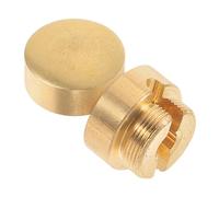 FRCOLOR Silenzioso Wolf Tone in Ottone per Violoncello Mute Robusto e Confortevole Riduce Rumore e Design Cilindrico Facile da Installare per Cellisti