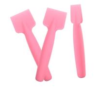 FRCOLOR Spatola Per Miscelazione Di Cosmetici Set Da 3 Pezzi Di Strumenti in Silicone Per Mescolare Il Trucco Per Crema Fondotinta