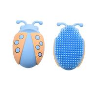 FRCOLOR Spazzola Da Bagno Silicone Per Ragazzo Ragazza Accessorio Doccia Portatile Con Funzione Massaggio Per Scalpello Colore Casuale Strumento Di Pulizia Per Ragazzo Ragazza