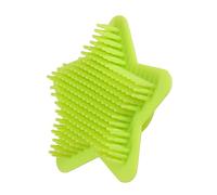FRCOLOR Spazzola Da Bagno Silicone Per Spazzola Massaggiante Per Lavaggio Corpo e Shampoo Design Antiscivolo e Morbido Colore Verde Materiale Silicone Alimentare Massaggio e Pulizia