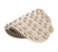 FRCOLOR Spazzola la Schiena da Doccia a Parete con Ventose in Tpe Antiscivolo, Scrubber per Piedi e Schiena Resistente All’usura, Accessorio Bagno per Pulizia Corpo Mani Libere