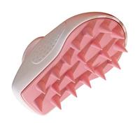 FRCOLOR Spazzola Massaggiante Per Capelluto Silicone Pettine Per Lavaggio Shampoo Massaggiatore Per Adatto Per Uso Secco e Umido Rimuove Prurito e Stimola La Circolazione