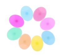 FRCOLOR Spazzola Massaggiante per Chioma in Silicone 8 Pezzi per Bambini e Neonati, Pulizia Delicata del Cuoio Capelluto Sotto la Doccia, Riduce lo Stress e Favorisce la Colore Casuale