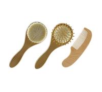 FRCOLOR Spazzola Per Capelli Per Ragazzo Ragazza Ragazza e Pettine Per Lavaggio Dei Ragazzo Setole Delicate e Materiale Fine Per Massaggiare