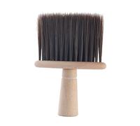 FRCOLOR Spazzola per Capelli Rotta Setole Resistenti per Pulire Capelli Spezzati Manico in Legno Pratica per Barbieri e Uso Domestico per Spolverare Collo e Orecchie