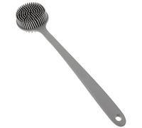 FRCOLOR Spazzola per Doccia in Silicone Manico lungo Spazzola per Scrub Corpo per Uso Domestico e Bagno Rimuove Cellule Morte e Facilita la Pulizia della Schiena
