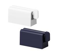 FRCOLOR Spremi-dentifricio 2 Pezzi Estrusore Per Dentifricio in Plastica Clip Manuale Antigoccia Per Bagno, Accessorio Risparmio Per Tubetti, Fondo Antiscivolo e Facile Da Usare